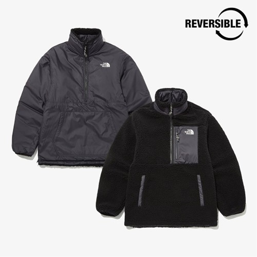 PLAY GREEN RVS FLEECE ANORAK [NJ4FP56]