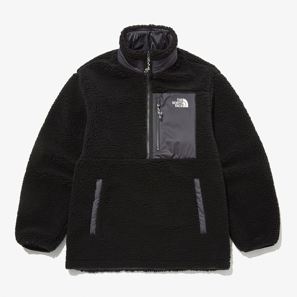PLAY GREEN RVS FLEECE ANORAK [NJ4FP56]