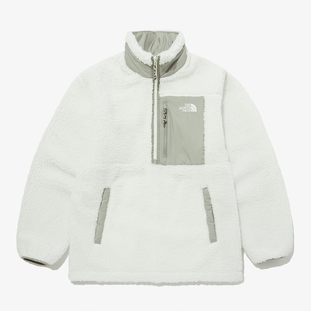 PLAY GREEN RVS FLEECE ANORAK [NJ4FP56]