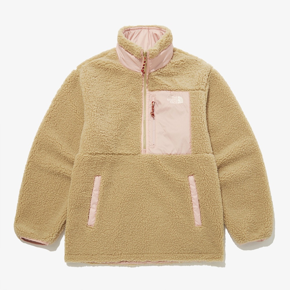 PLAY GREEN RVS FLEECE ANORAK [NJ4FP56]