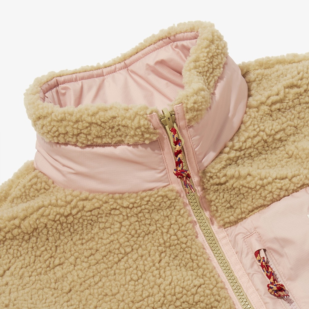 PLAY GREEN RVS FLEECE ANORAK [NJ4FP56]
