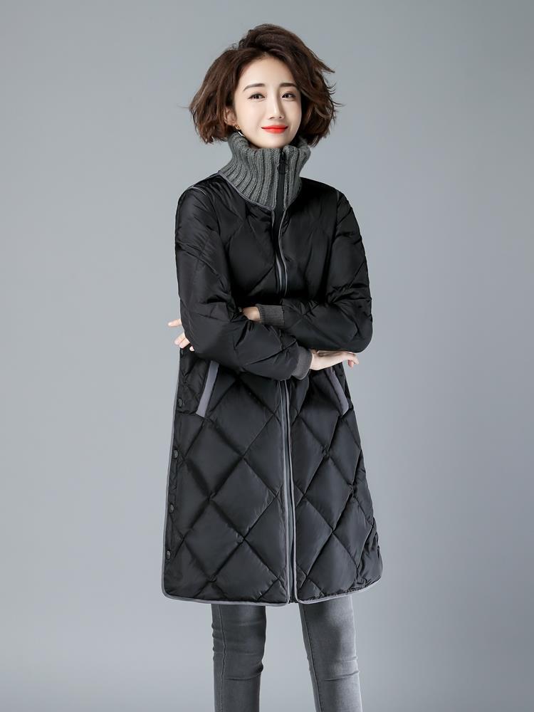 キルティングコートレディースジャケットロングコートダウンコート中綿コートレディースダウン風コートアウター軽量防寒シンプル無地