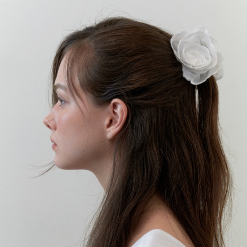 キンダベイビークーイングローズクロー-ホワイト キンダベイビークーイングローズクロー-ホワイト