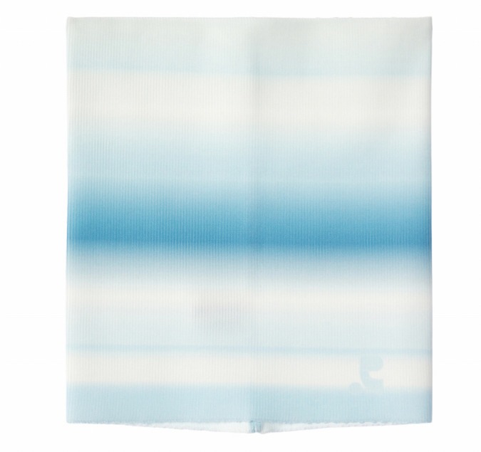 [韓国の人気商品] RR GRADATION BANDEAU KNIT TOP SKYBLUE