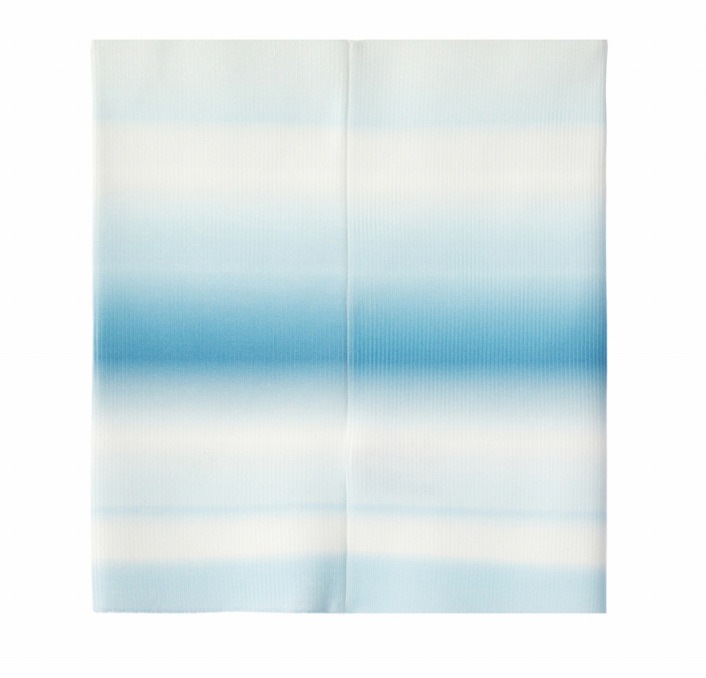 [韓国の人気商品] RR GRADATION BANDEAU KNIT TOP SKYBLUE