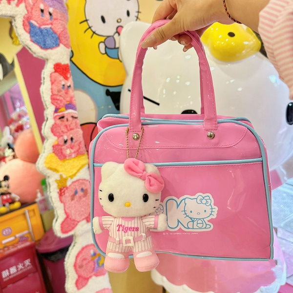 Qoo10] キーホルダー ピンク キティちゃん スト