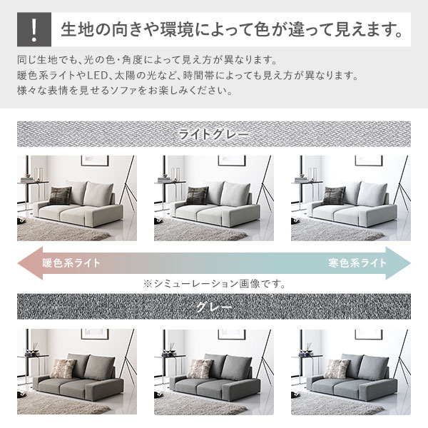 ローソファ フロアソファ 1人掛け グレー 幅74cm 1P シンプル 組立品 ローソファ フロアソファ 1人掛け グレー 幅74cm 1P シンプル 組立品