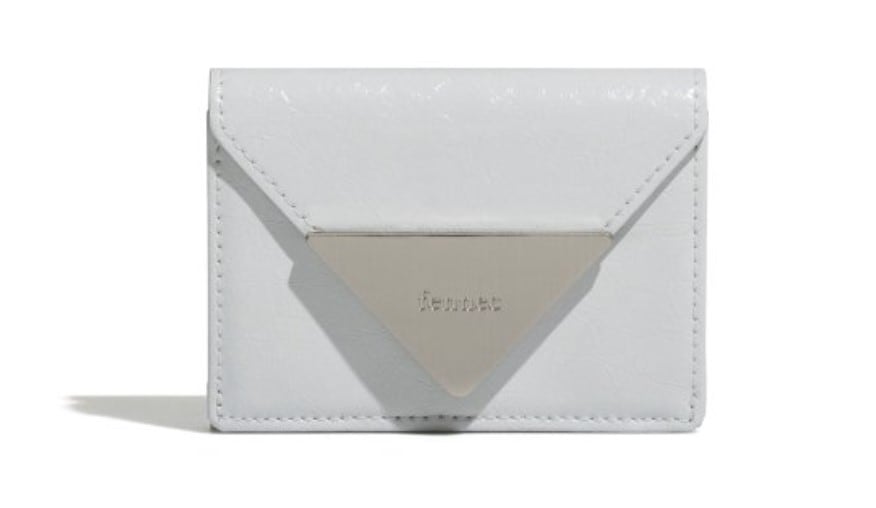 CRINKLE TRIANGLE TRIPLE WALLET D(8COLOR) 二つ折り財布