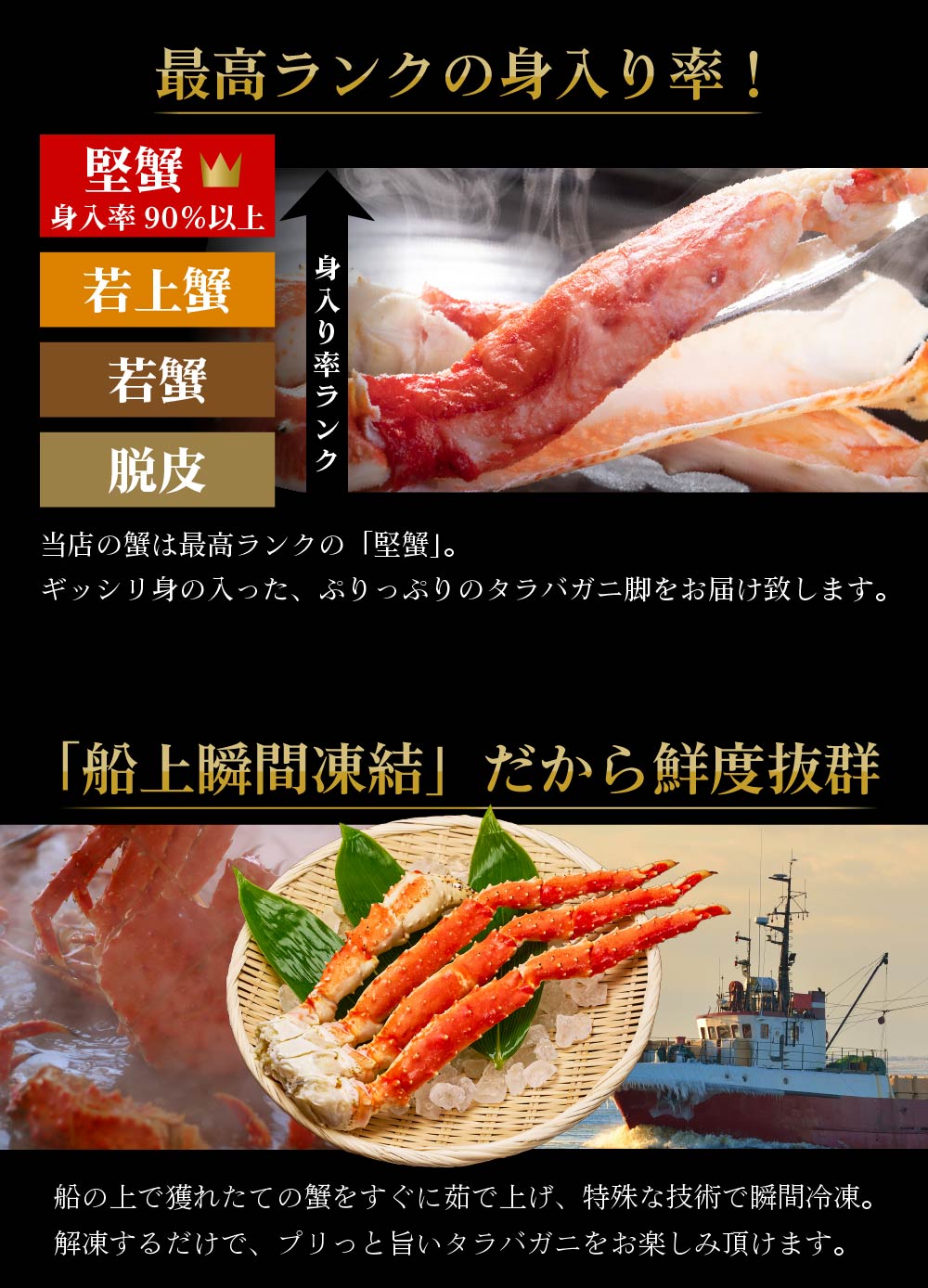 タラバガニ タラバガニ脚 1kg 1肩 シュリンク包装 たらばがに 札幌 札幌中央卸売市場 ボイル 船上瞬間凍結 3Dフリーザー 海鮮 ギフト プレゼント ハロウィン お歳暮