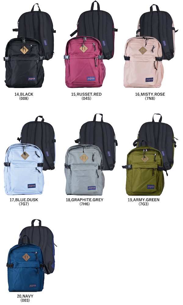 ジャンスポーツ レディース バックパック・リュックサック バッグ JanSport 短 Main Campus Backpack Graphite  Grey