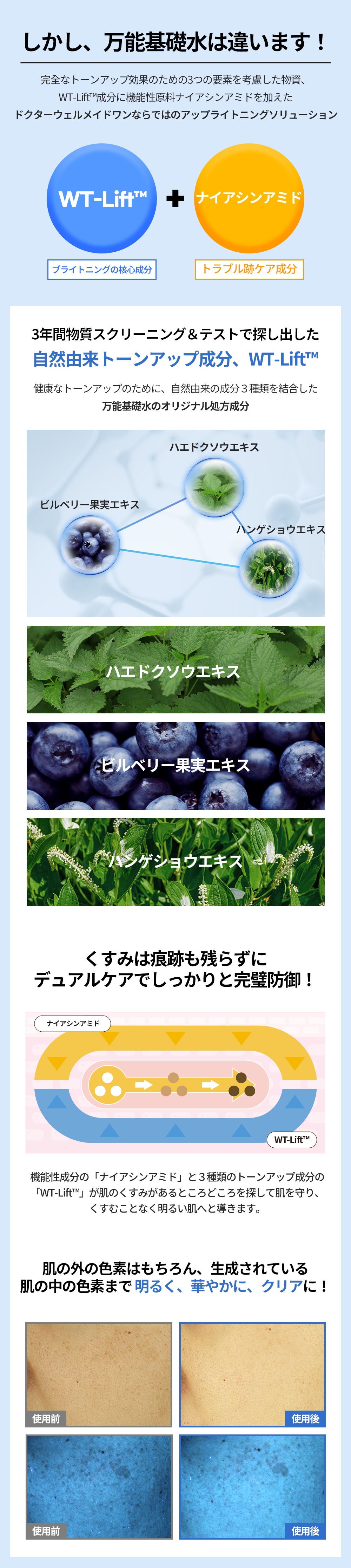[ドクターウェルメイドワン] 万能基初水エッセンス 50ml