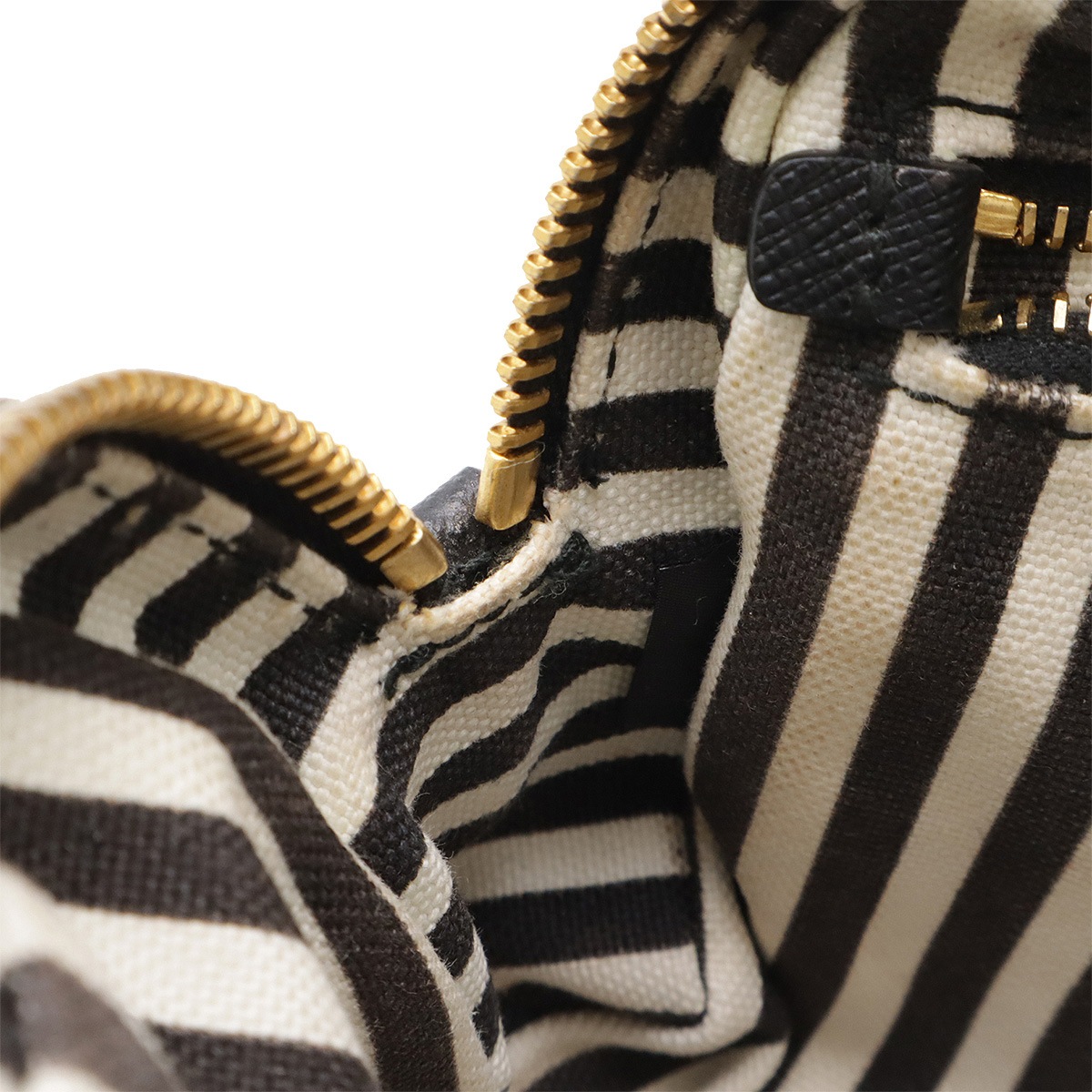 CANAPA LOGO カナパロゴ マルチポーチ 化粧ポーチ コスメポーチ 小物入れ キャンバス NERO ブラック ゴールド金具 1NA02 CANAPA LOGO カナパロゴ マルチポーチ 化粧ポーチ コスメポーチ 小物入れ キャンバス NERO ブラック ゴールド金具 1NA02