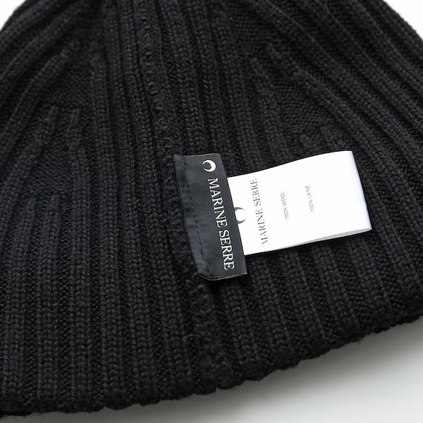 MARINE SERRE ビーニー MARINE SERRE Marine Serre マリーン セル ニット帽 UHG012