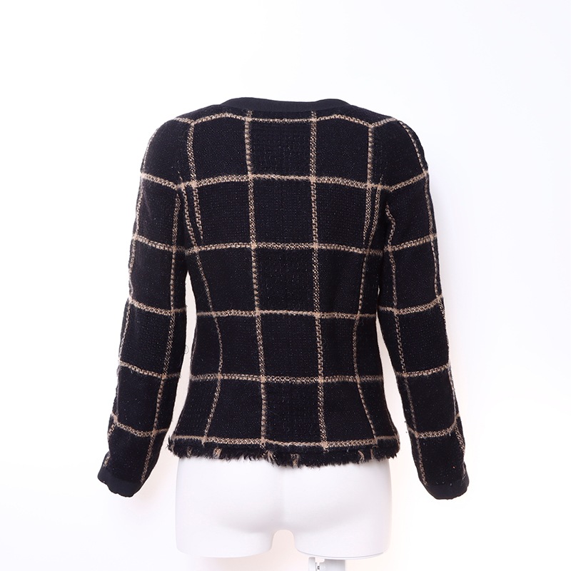 ジャケット ツイード ブラック WS6044 ジャケット ツイード ブラック WS6044