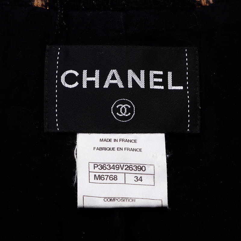 ジャケット ツイード ブラック WS6044 ジャケット ツイード ブラック WS6044