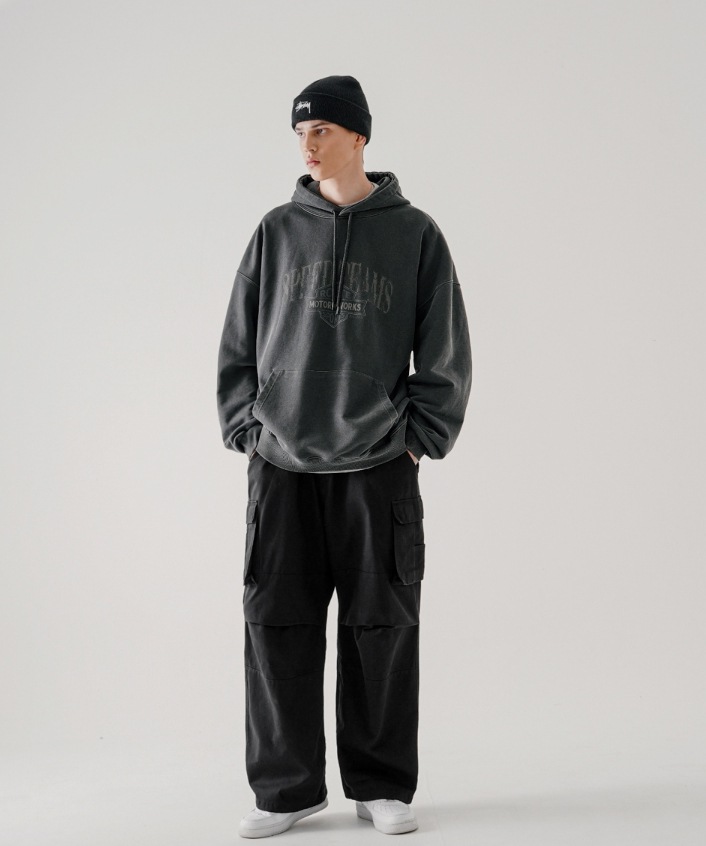 [ EZKATON ]★SPEED PIGMENT HOODIE EZKATON] Speed Pigment Hoodie パーカー