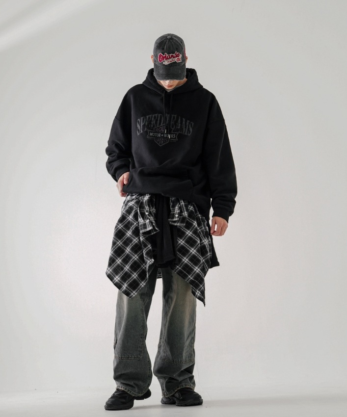 [ EZKATON ]★SPEED PIGMENT HOODIE EZKATON] Speed Pigment Hoodie パーカー