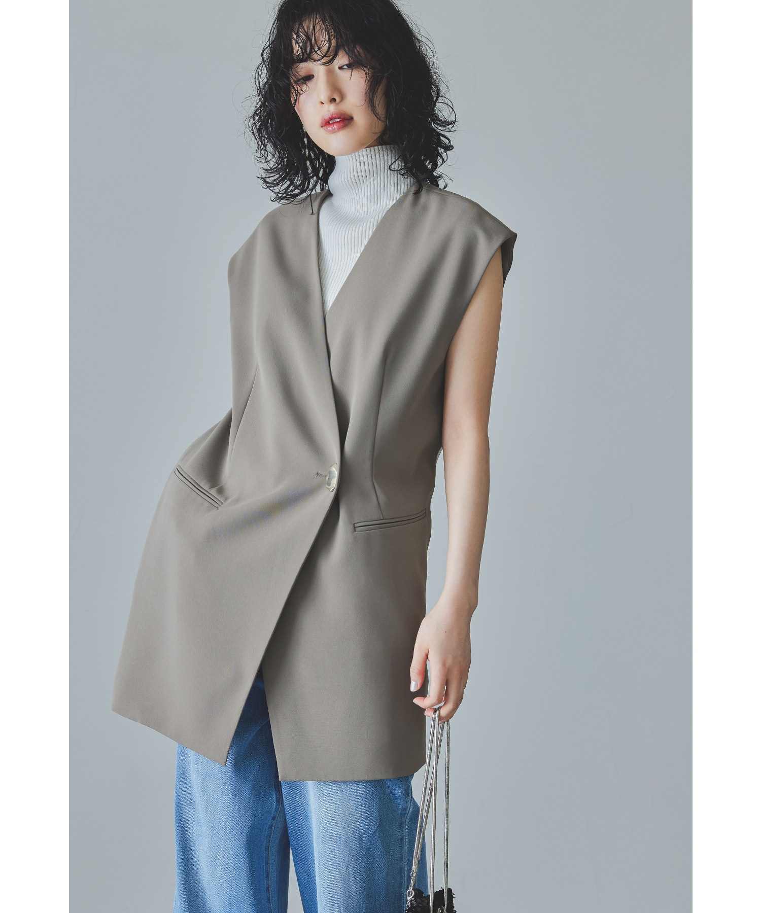 バックシアージレセットアップドレス パーティードレス 結婚式 ベスト キャミワンピース 2点セット レイヤード 羽織 ノースリーブ 無地 ストライプ シンプル お呼ばれ パーティー 二次会 披露宴