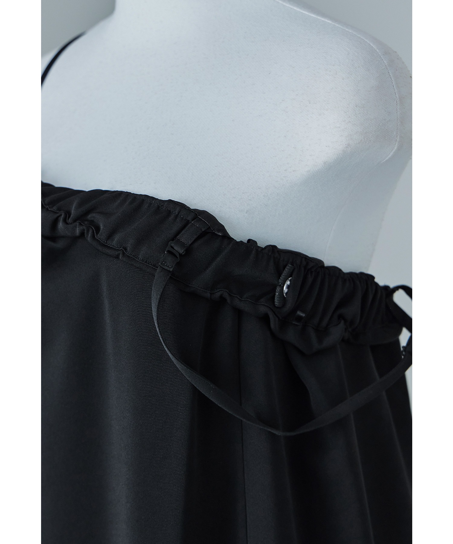 バックシアージレセットアップドレス パーティードレス 結婚式 ベスト キャミワンピース 2点セット レイヤード 羽織 ノースリーブ 無地 ストライプ シンプル お呼ばれ パーティー 二次会 披露宴