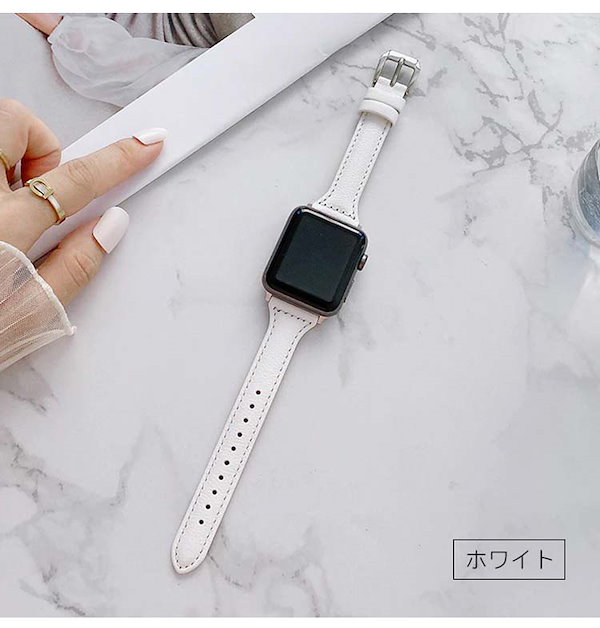 Qoo10] Apple watch バンド 本革 人