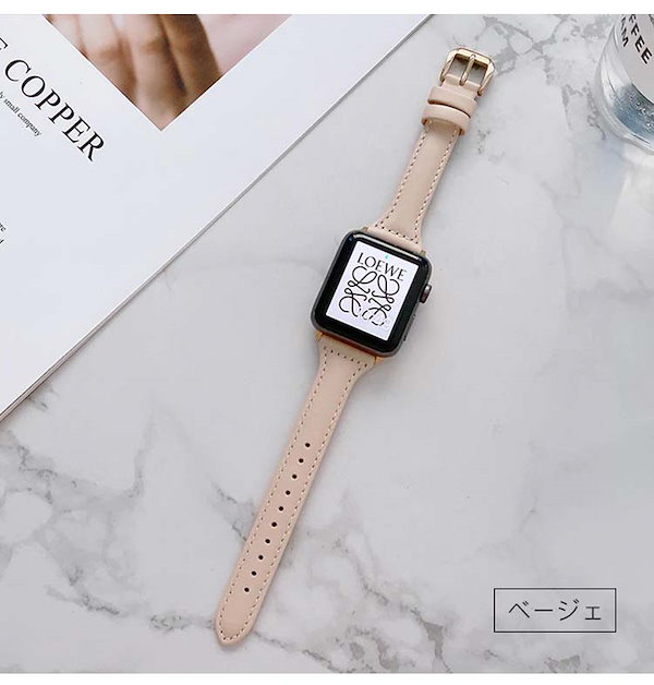 Qoo10] Apple watch バンド 本革 人