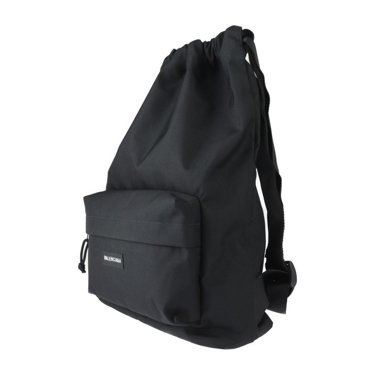 新古未使用展示品 BALENCIAGA バレンシアガ リュック デイパック 741402 EXPLORER DRAWST BAC エクスプローラー ブラック バックパック 巾着【本物保証】 新古未使用展示品 BALENCIAGA バレンシアガ リュック デイパック 741402 EXPLORER DRAWST BAC エクスプローラー ブラック バックパック 巾着【本物保証】