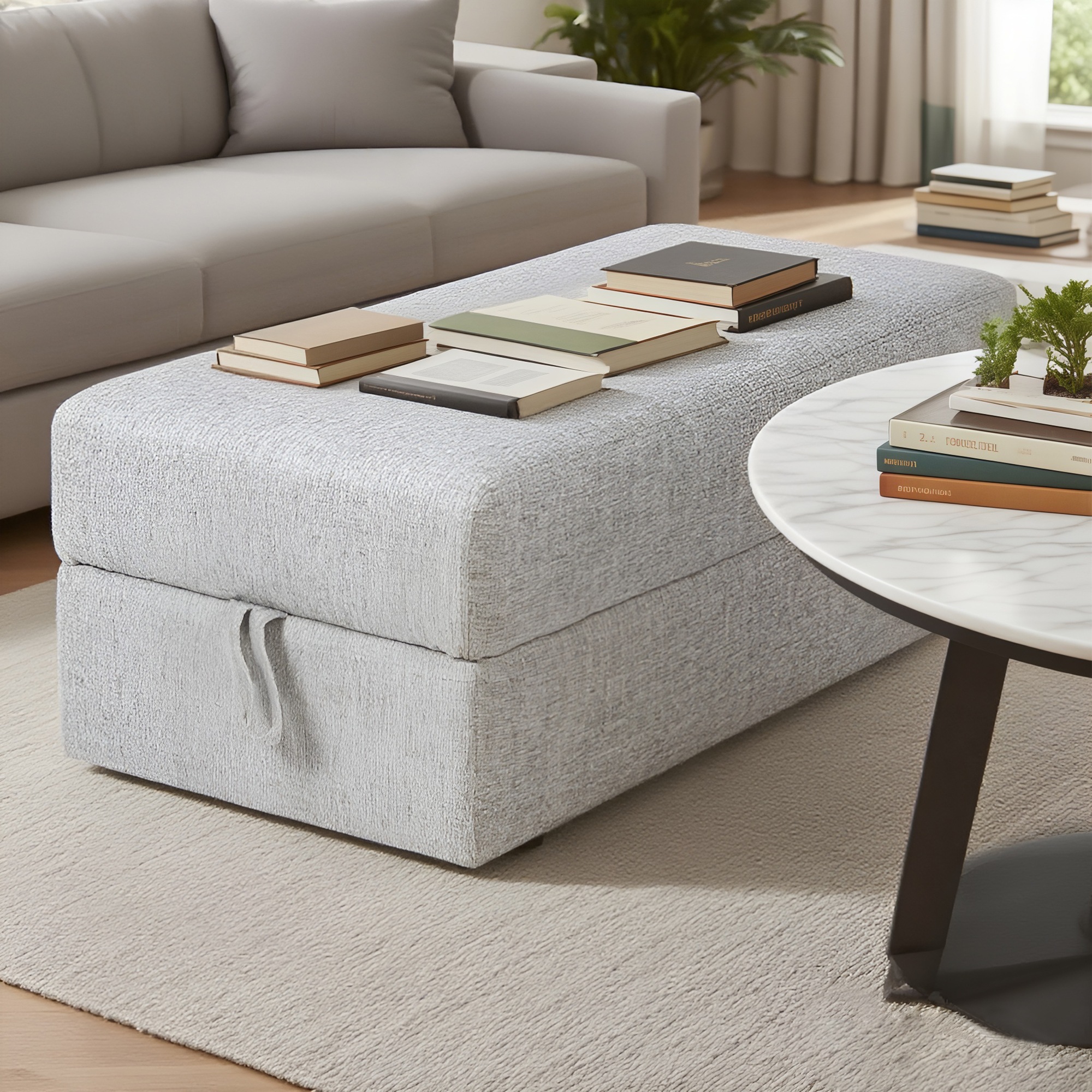 【国内出荷】ソファ足踏み 履物台 収納スツール 多機能一体型 インテリア収納家具 ライトグレ 【国内出荷】ソファ足踏み 履物台 収納スツール 多機能一体型 インテリア収納家具 ライトグレ