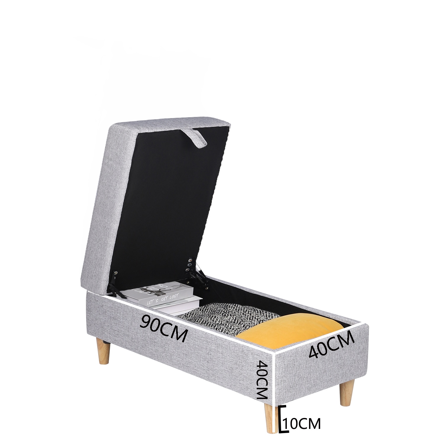 【国内出荷】ソファ足踏み 履物台 収納スツール 多機能一体型 インテリア収納家具 ライトグレ 【国内出荷】ソファ足踏み 履物台 収納スツール 多機能一体型 インテリア収納家具 ライトグレ