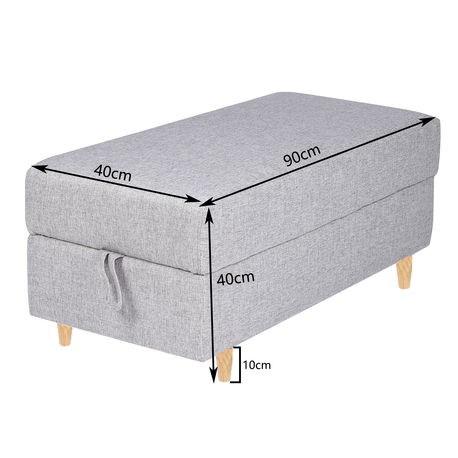 【国内出荷】ソファ足踏み 履物台 収納スツール 多機能一体型 インテリア収納家具 ライトグレ 【国内出荷】ソファ足踏み 履物台 収納スツール 多機能一体型 インテリア収納家具 ライトグレ