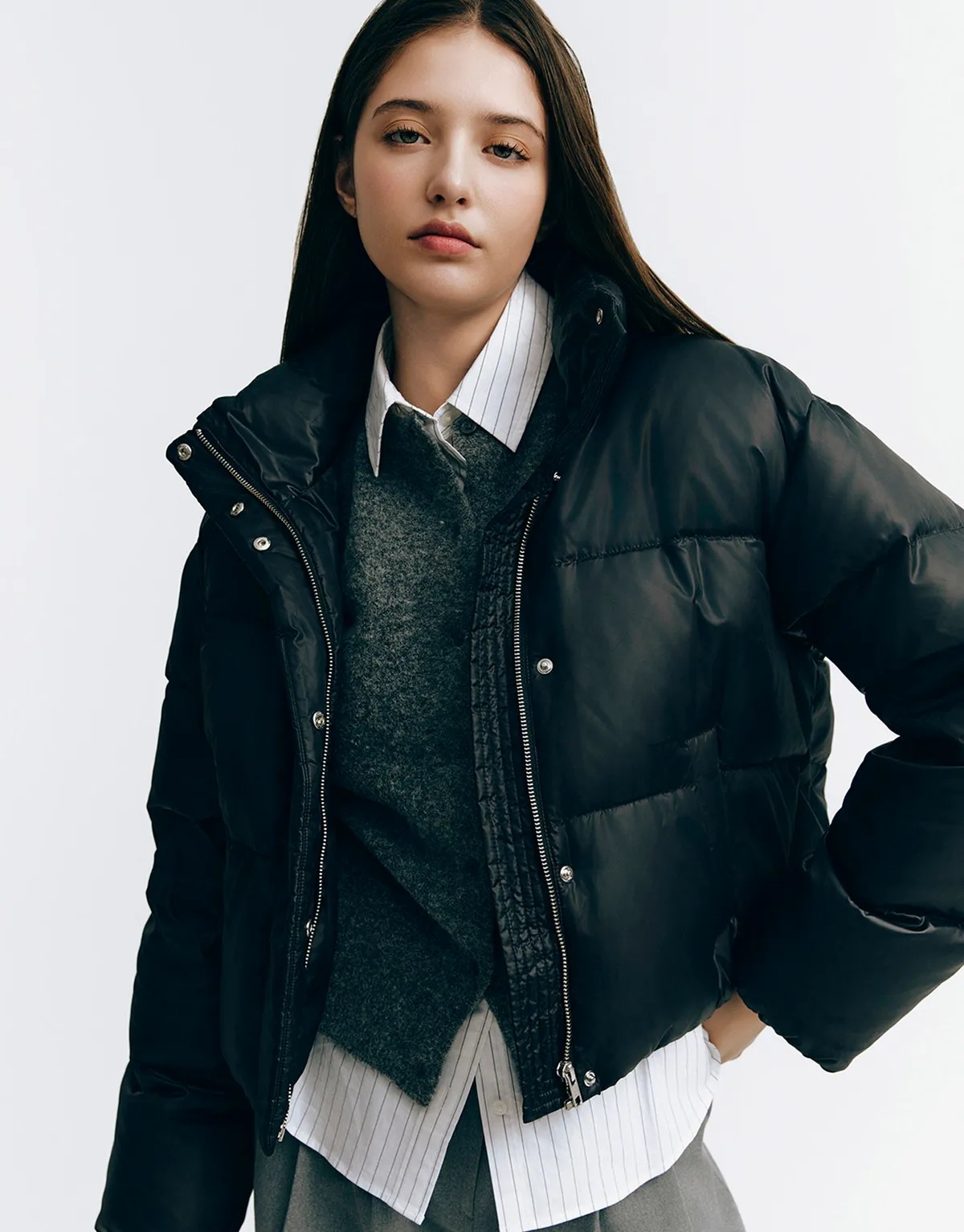 [ハンソヒ着用] 374922 レディース グースダウン プパ_5color 韓国の人気ファッションブランド