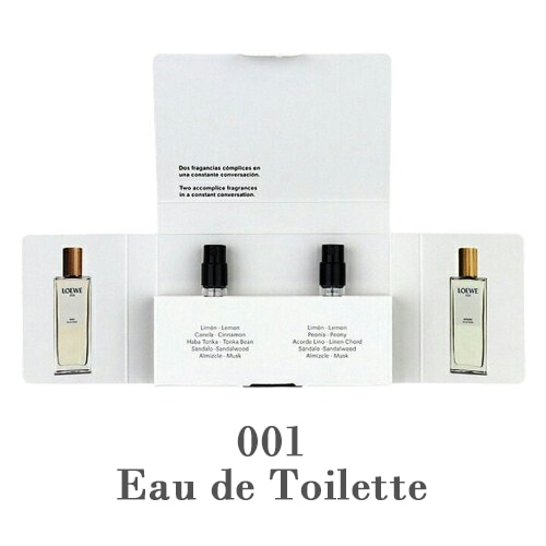 Qoo10] Loewe 001マン＆001ウーマン セット 1.