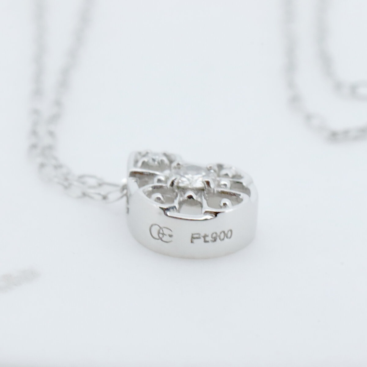オーバーエクセレント ダイヤモンド ネックレス 0.03ct Pt950/Pt850(プラチナ) 質屋出品 オーバーエクセレント ダイヤモンド ネックレス 0.03ct Pt950/Pt850(プラチナ) 質屋出品