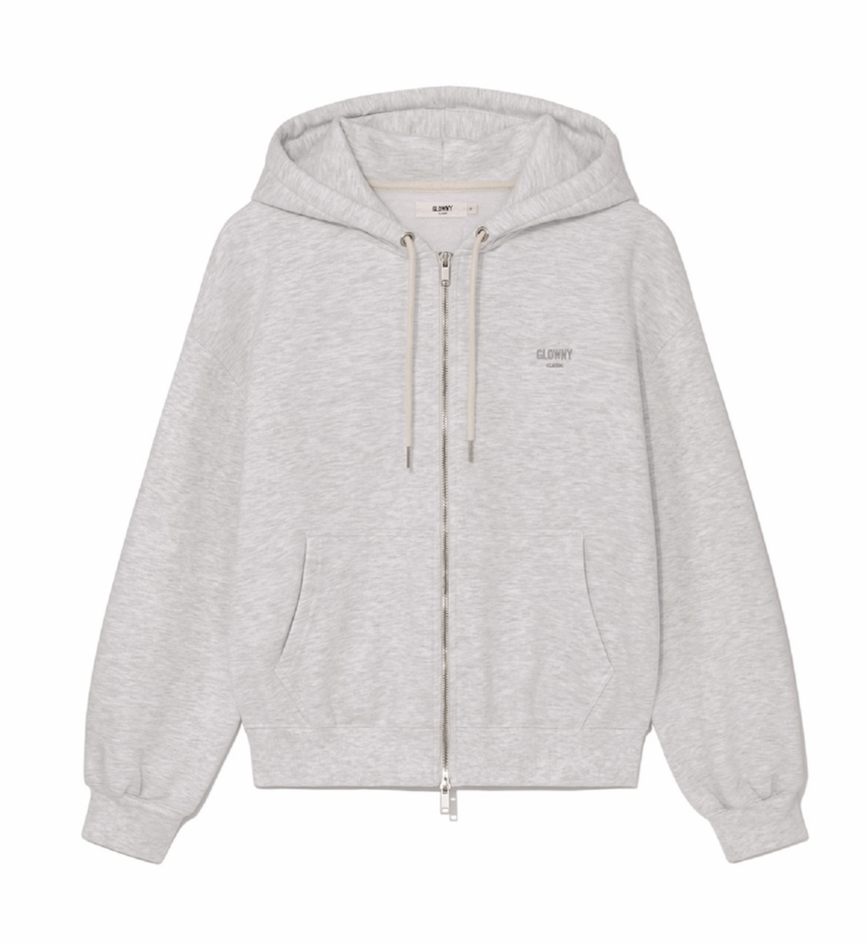 G BOXY ZIP UP -(IVORY,GRAY,STRIPE) G BOXY ZIP UP -(IVORY,GRAY,STRIPE)