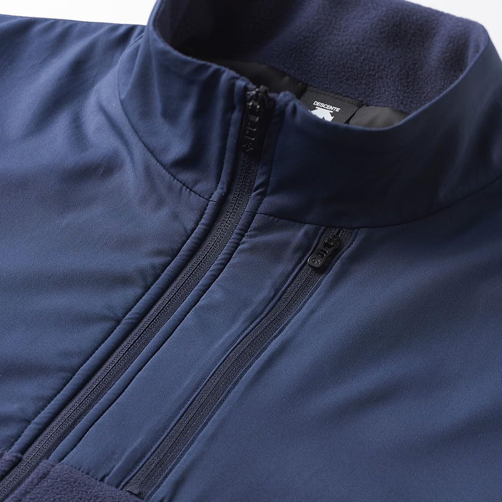 [デサント] フリースジャケット DBX-2462 DNVY：Dネイビー