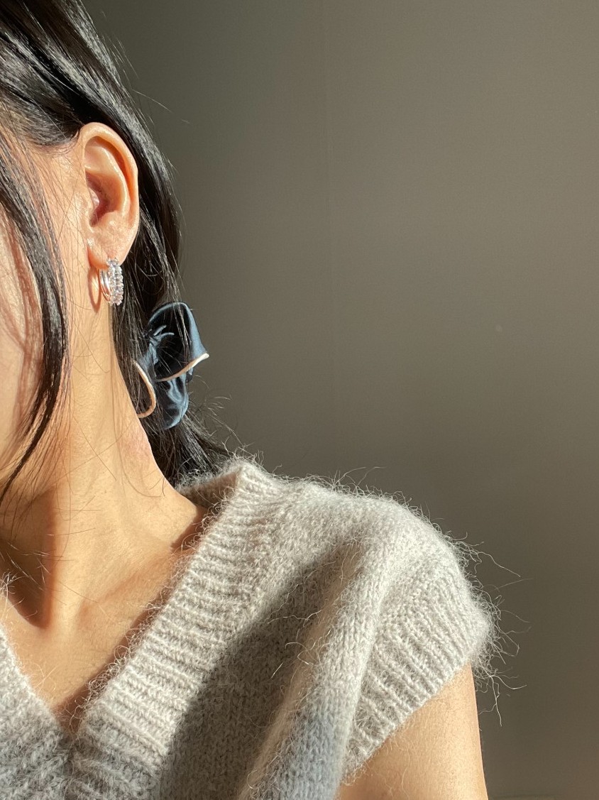 BTS シュガ着用☆【just LoveR.】☆Horizon Earrings ピア.ス justLoveR.】 Horizon Earrings ピアス [BTS SUGA着用] ユンギ