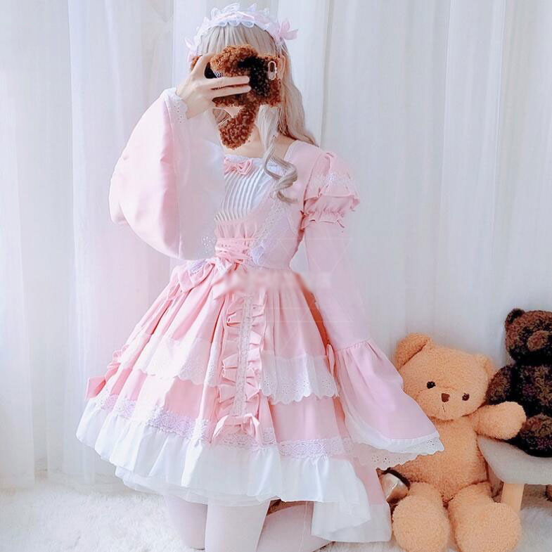 ロリータワンピース 甘ロリータ 甘ロリ お姫様ワンピース プリンセスドレス 個性的 可愛いロリータ服 長袖/半袖 袖外れる リボン フリル かわいい コスチューム ゴスロリ コスプレ衣装 ハロウィン ロリータワンピース 甘ロリータ 甘ロリ お姫様ワンピース プリンセスドレス 個性的 可愛いロリータ服 長袖/半袖 袖外れる リボン フリル かわいい コスチューム ゴスロリ コスプレ衣装 ハロウィン