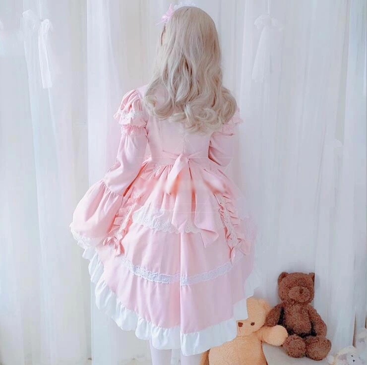 ロリータワンピース 甘ロリータ 甘ロリ お姫様ワンピース プリンセスドレス 個性的 可愛いロリータ服 長袖/半袖 袖外れる リボン フリル かわいい コスチューム ゴスロリ コスプレ衣装 ハロウィン ロリータワンピース 甘ロリータ 甘ロリ お姫様ワンピース プリンセスドレス 個性的 可愛いロリータ服 長袖/半袖 袖外れる リボン フリル かわいい コスチューム ゴスロリ コスプレ衣装 ハロウィン