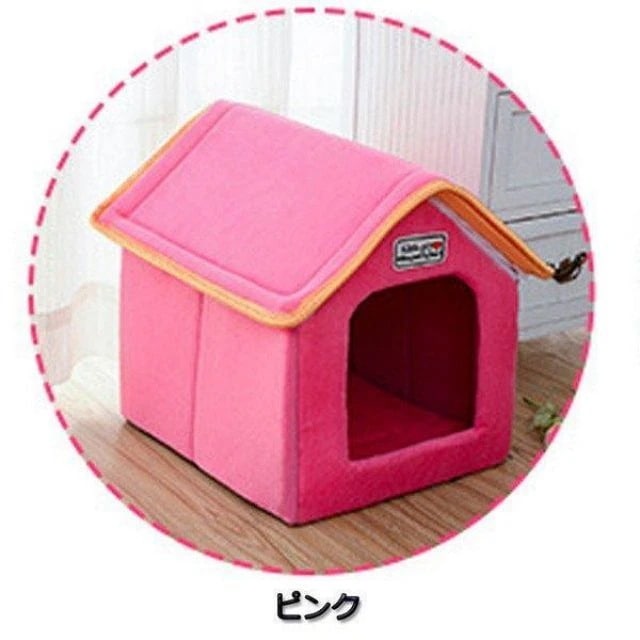 ペットベッド ペットハウス クッション付き ドーム型 小型犬 S M Lサイズ 犬猫用 寝床 洗える ペットベッド ペットハウス クッション付き ドーム型 小型犬 S M Lサイズ 犬猫用 寝床 洗える