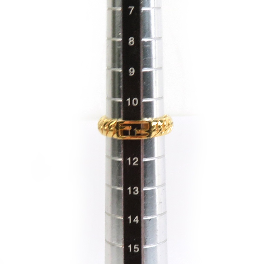 フェンディ FENDI リング・指輪 バゲット メタル ゴールド レディース 11号 55748k フェンディ FENDI リング・指輪 バゲット メタル ゴールド レディース 11号 55748k