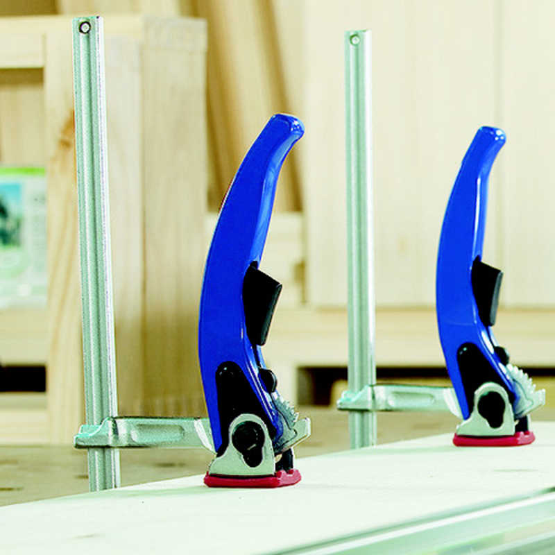 トラスコ中山　TRUSCO クランプ フラットフレームタイプ クイックハンドル　G20KL