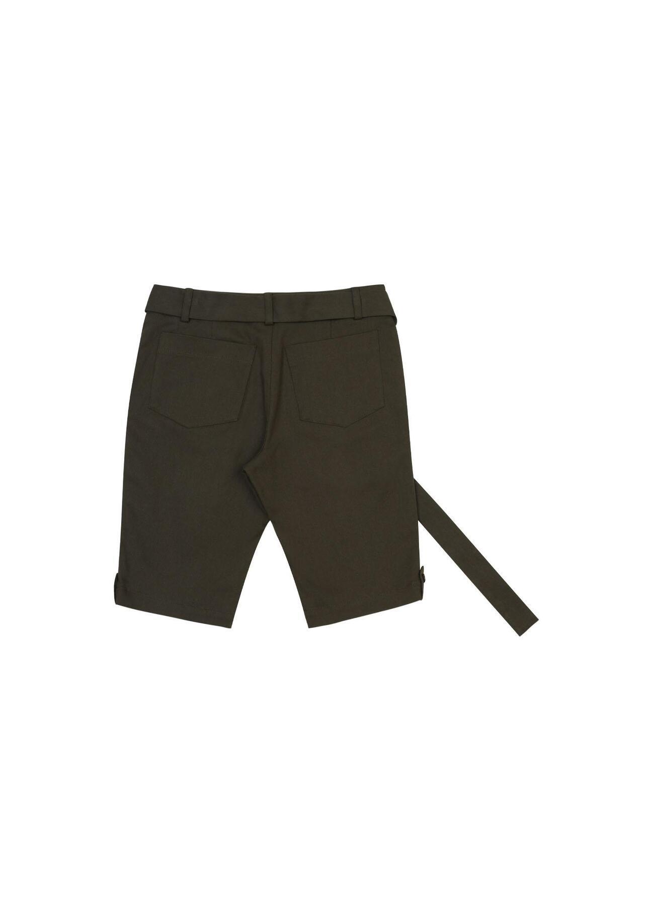 【BOHEMIAN SEOUL】24fw BELTED RIDING HALF PANTS bohemian seoul BELTED クラシック RIDING HALF PANTS