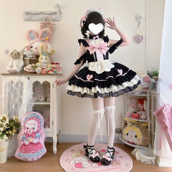 Qoo10] ロリータドレス スウィートキャミソール