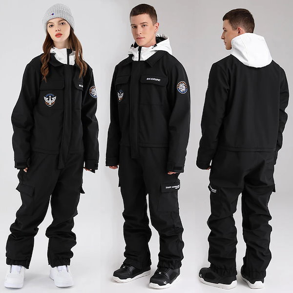 Qoo10] スノーボード ウェア つなぎ レディース