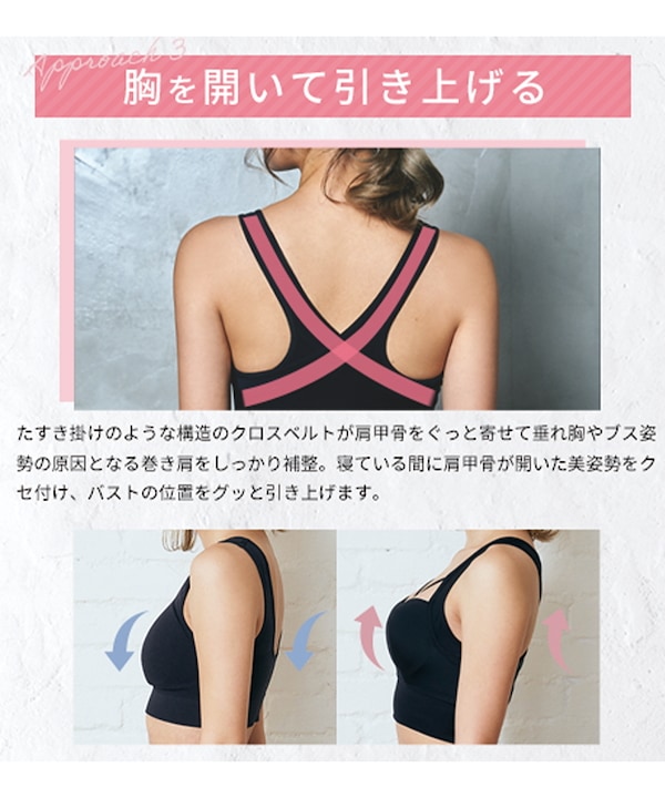 AGARISM GYDA コラボ ブラジャー Amazon | [AGARISM] GYDA アップミースタイリングブラ