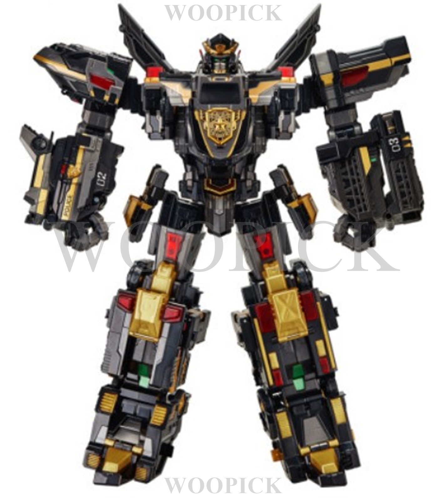 ミニ特攻隊/最強警察/五段合体/ジャスティスタイタン/ブラック