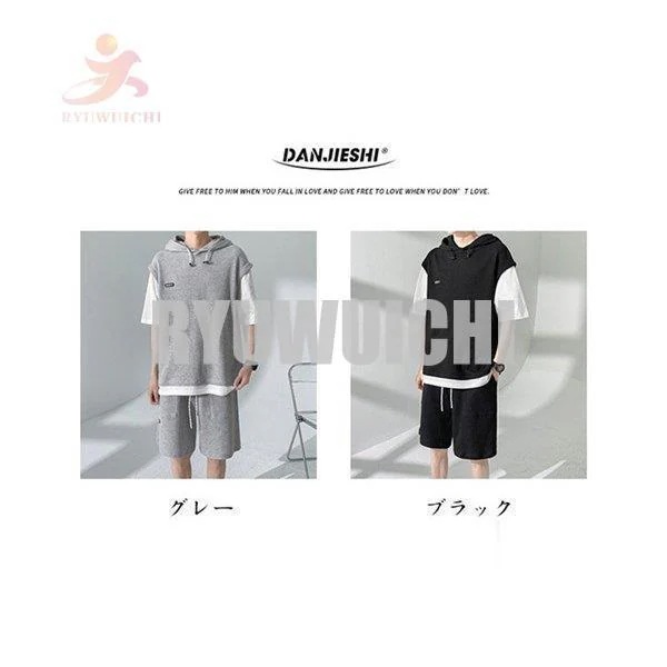 当日出荷最安挑戦セットアップ ジャージ スウェット メンズ 夏服 半袖 ハーフパンツ 重ね着 上下セット 2点セット カジュアル おしゃれ 吸汗速乾 薄手 ストレッチ ウエア 当日出荷最安挑戦セットアップ ジャージ スウェット メンズ 夏服 半袖 ハーフパンツ 重ね着 上下セット 2点セット カジュアル おしゃれ 吸汗速乾 薄手 ストレッチ ウエア