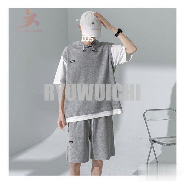 当日出荷最安挑戦セットアップ ジャージ スウェット メンズ 夏服 半袖 ハーフパンツ 重ね着 上下セット 2点セット カジュアル おしゃれ 吸汗速乾 薄手 ストレッチ ウエア 当日出荷最安挑戦セットアップ ジャージ スウェット メンズ 夏服 半袖 ハーフパンツ 重ね着 上下セット 2点セット カジュアル おしゃれ 吸汗速乾 薄手 ストレッチ ウエア