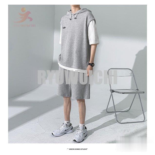 当日出荷最安挑戦セットアップ ジャージ スウェット メンズ 夏服 半袖 ハーフパンツ 重ね着 上下セット 2点セット カジュアル おしゃれ 吸汗速乾 薄手 ストレッチ ウエア 当日出荷最安挑戦セットアップ ジャージ スウェット メンズ 夏服 半袖 ハーフパンツ 重ね着 上下セット 2点セット カジュアル おしゃれ 吸汗速乾 薄手 ストレッチ ウエア