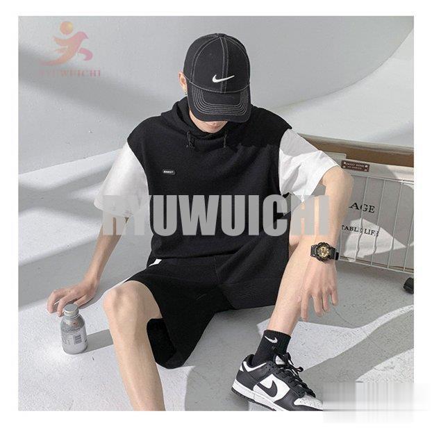 当日出荷最安挑戦セットアップ ジャージ スウェット メンズ 夏服 半袖 ハーフパンツ 重ね着 上下セット 2点セット カジュアル おしゃれ 吸汗速乾 薄手 ストレッチ ウエア 当日出荷最安挑戦セットアップ ジャージ スウェット メンズ 夏服 半袖 ハーフパンツ 重ね着 上下セット 2点セット カジュアル おしゃれ 吸汗速乾 薄手 ストレッチ ウエア