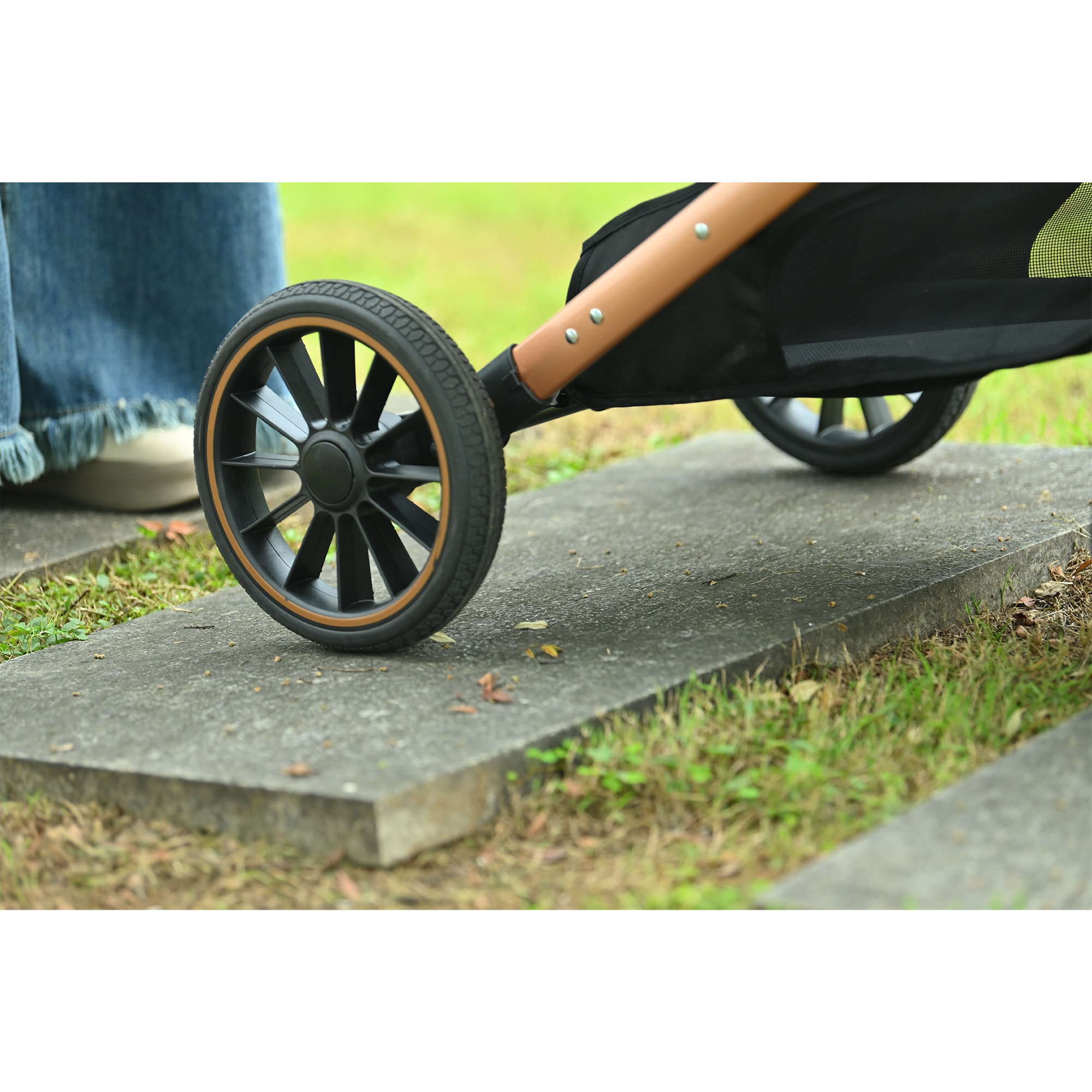 【国内発送】127 ペットカート Msize 対面式 分離式 2way 折りたたみ 多頭 中型犬 小型犬 フルオーペン 4輪 アルミ製 収納 軽量 ストッパー付き ダンパー付き 組立簡単 犬カート ド